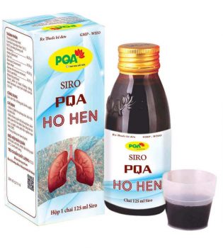 THUỐC SIRO PQA HO HEN